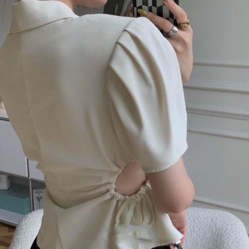 Áo Vest cách điệu eo vai cực xinh năng động trẻ trung xinh