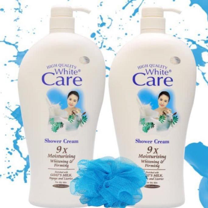 [SALE OFF ] Sữa tắm dê White Care trắng mịn 1200ml – hàng Thái Lan Chính Hãng