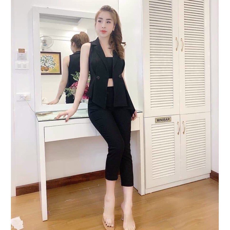 [Rẻ Vô Địch] Vest - Đồ Bộ Mặc Nhà