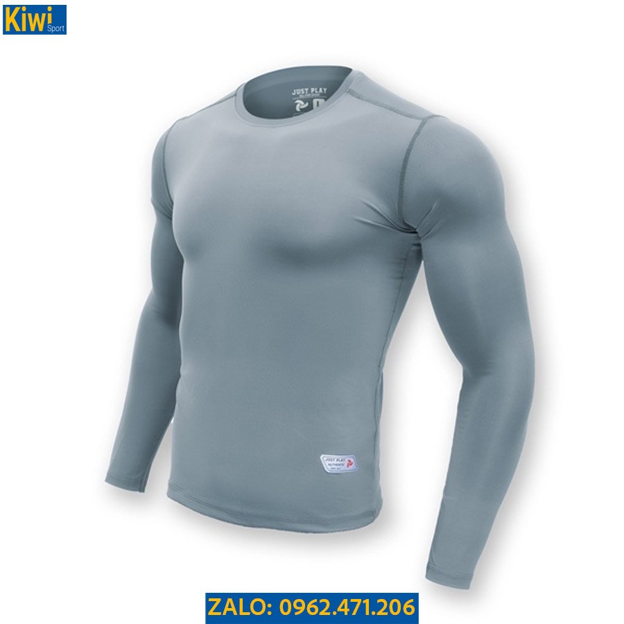 Áo Lót Body Giữ Nhiệt Tay Dài Thun Co Giãn 4 Chiều Mặc Chơi Bóng Đá, Trekking, Chạy Bộ, Trail Cực Đã TT17