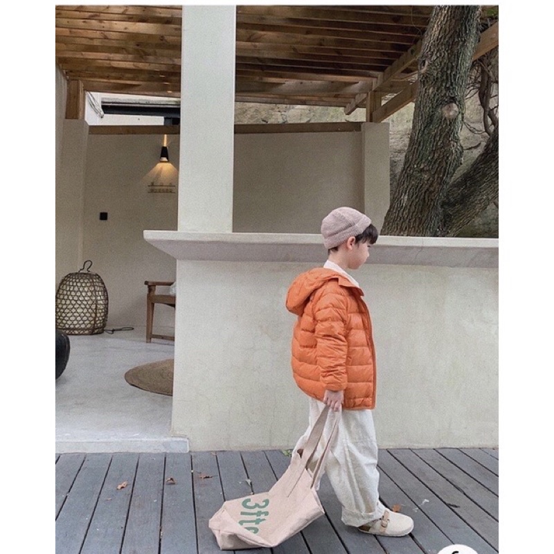Áo phao lông vũ cho bé