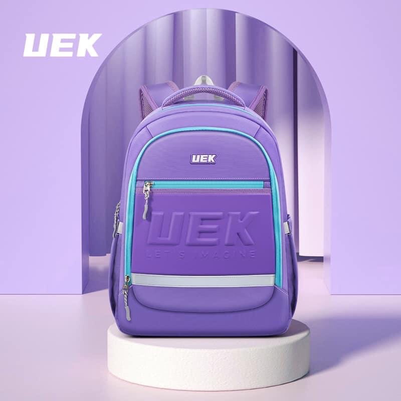 Balo UEK chính hãng cao cấp màu xanh tím hồng
