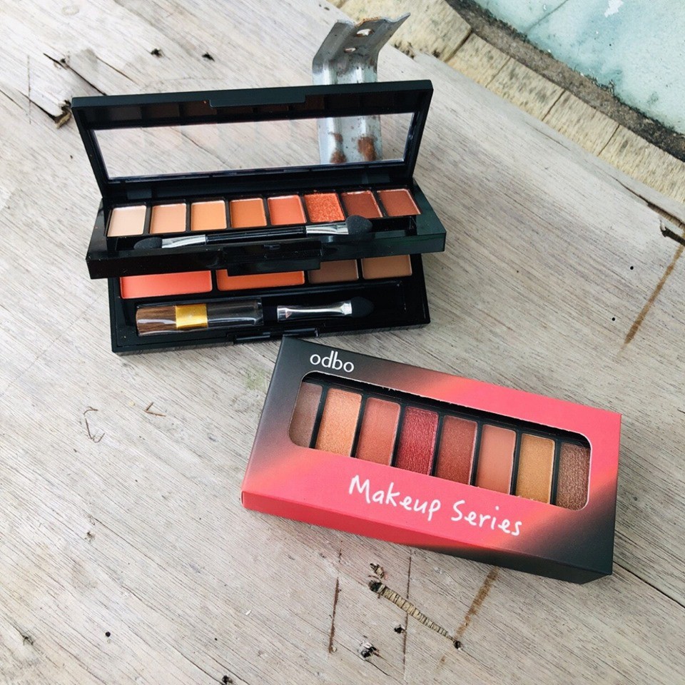 Set Phấn Mắt - Mày - Má Hồng Odbo Makeup Series OD1021-01 | BigBuy360 - bigbuy360.vn