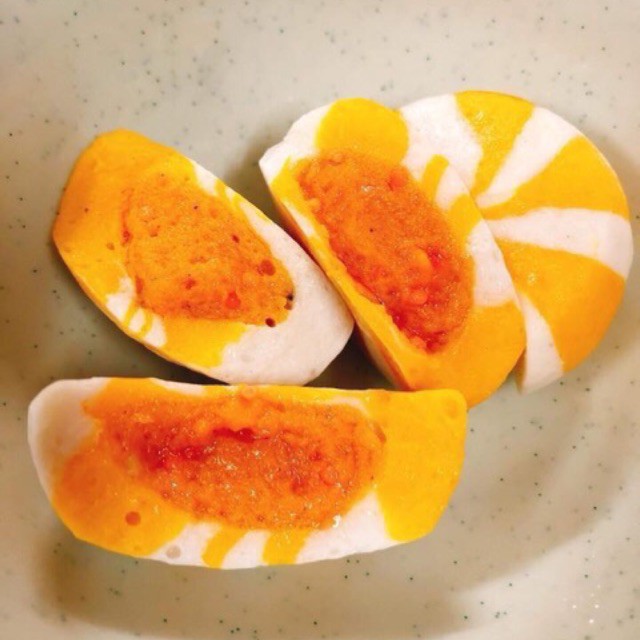 Viên Thả Lẩu, Bánh Bao Trứng cá hồi sọc cam hàng Việt Nam Phumark 500 gram