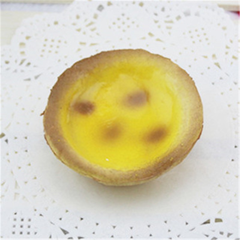 Đồ chơi nắn bóp đàn hồi giúp giảm căng thẳng hình bánh tart trứng