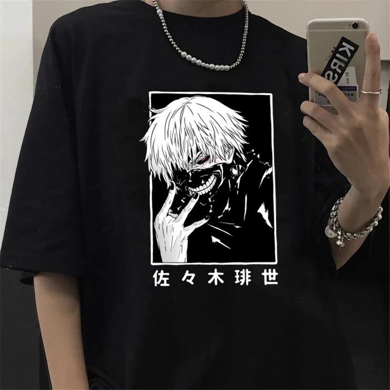 HOT🔥 Áo Phông Kaneki Ken Tokyo Ghoul ANime mẫu mới cực chât