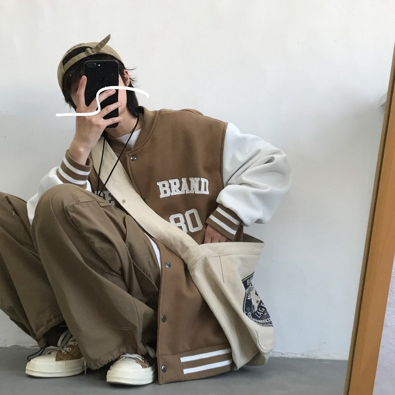 Áo Hoodie Bomber Unisex Thêu Họa Tiết Chữ UAK Siêu Đẹp  - ĐĂNG QUANG CLOTHER