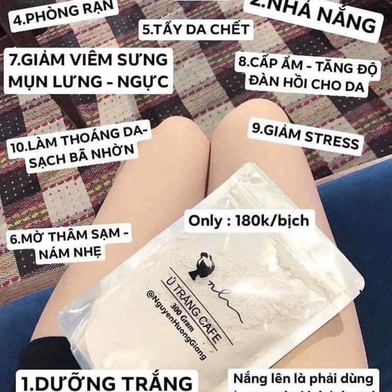 Ủ TRẮNG CAFE TRẮNG HỒNG MỜ THÂM GIẢM MỤN | BigBuy360 - bigbuy360.vn