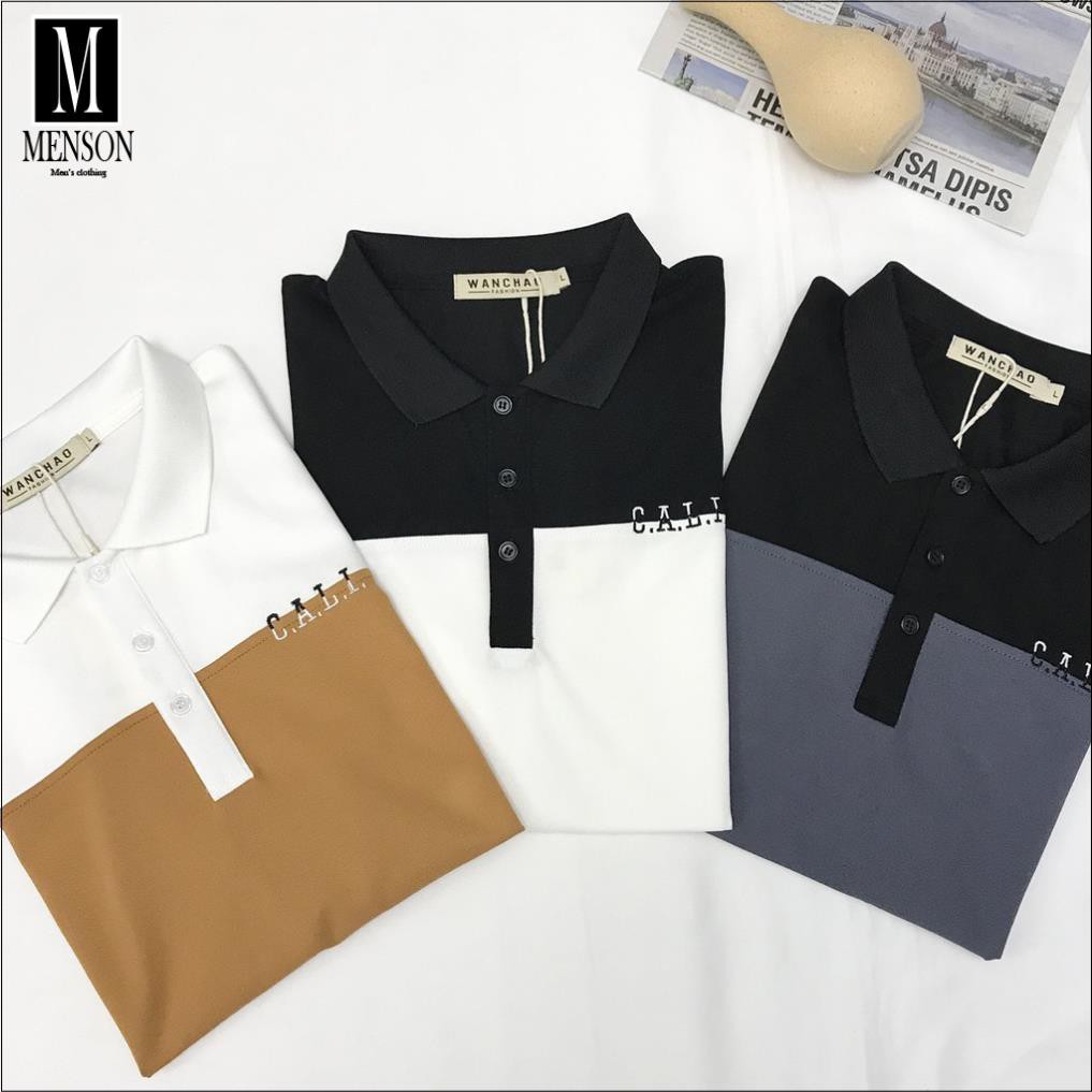 [Hàng Hiệu] Áo Thun Nam Có Cổ, Áo Polo Nam Cao Cấp Vải Cá Sấu 100%Cotton Co Giãn 4 Chiều Chuẩn Form Chất Mát M2101 | BigBuy360 - bigbuy360.vn