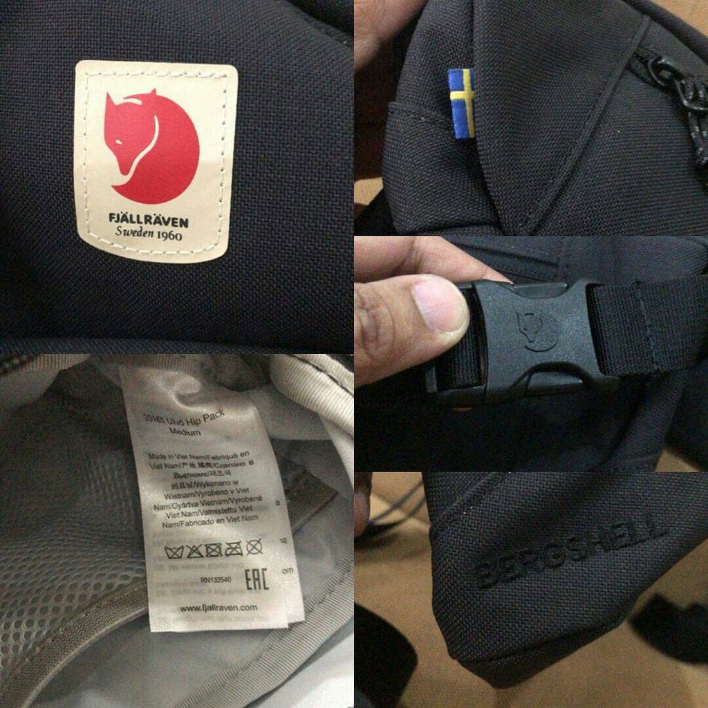 Túi Đeo Chéo UNISEX 💖FREESHIP💖Túi Đeo Chéo Thời Trang Con Cáo Ulvo Hip Pack