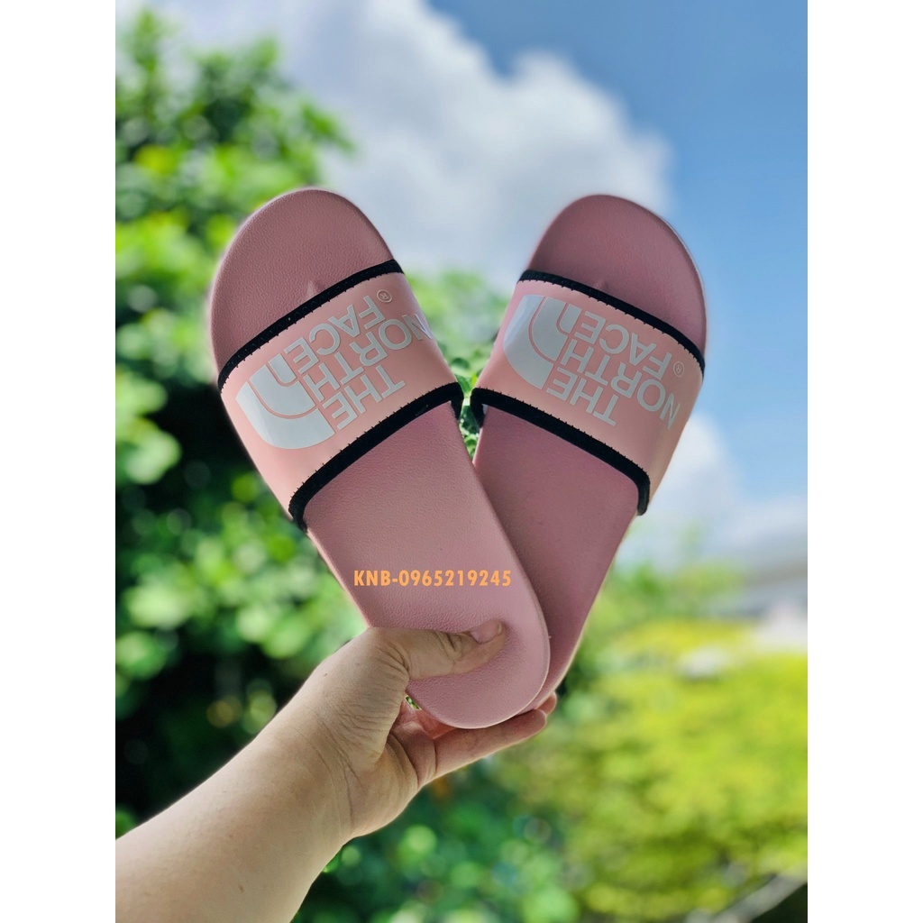 Dép The North Face,dép quai ngang nam nữ The North Face,dép nam,dép nữ,dép thể thao nam nữ 𝐓𝐡𝐞 𝐍𝐨𝐫𝐭𝐡 𝐅𝐚𝐜𝐞 màu hồng