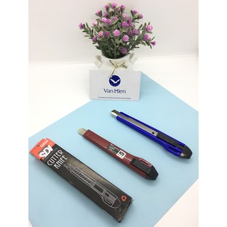 Dao dọc giấy nhỏ,Dao trổ SDI 0404 (Tặng kèm 1 lưỡi dự phòng trong thân dao)