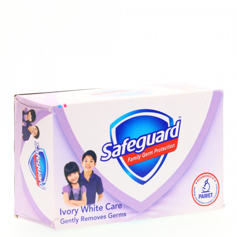 Xà Bông Cục Safeguard Chăm Sóc Dịu Nhẹ Ivory White Care (130g)