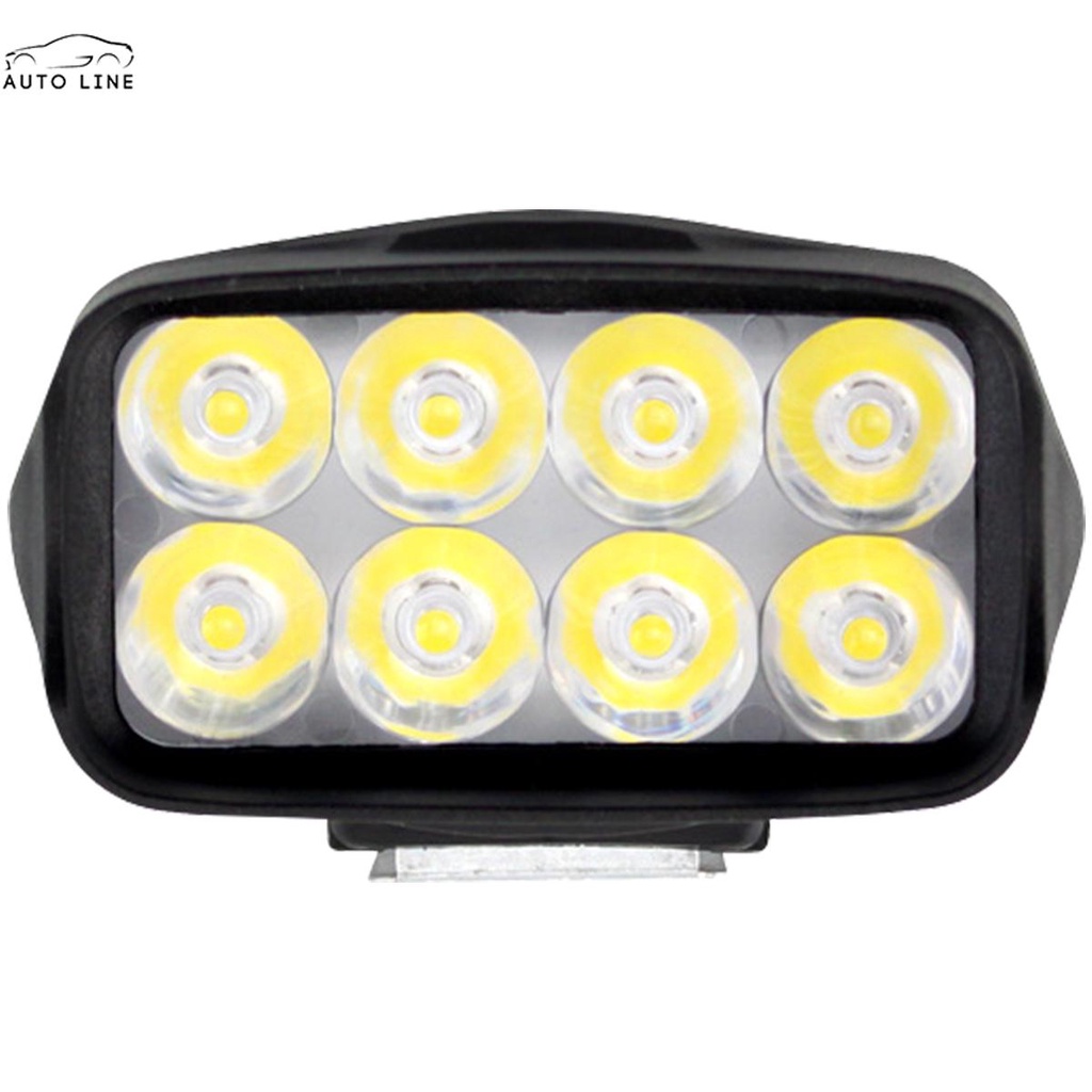 Đèn Pha LED 8 Bóng 12V 1200lm IP67 Chống Thấm Nước IP67 Chuyên Dụng Cho Xe Mô Tô SHOPCYC3316