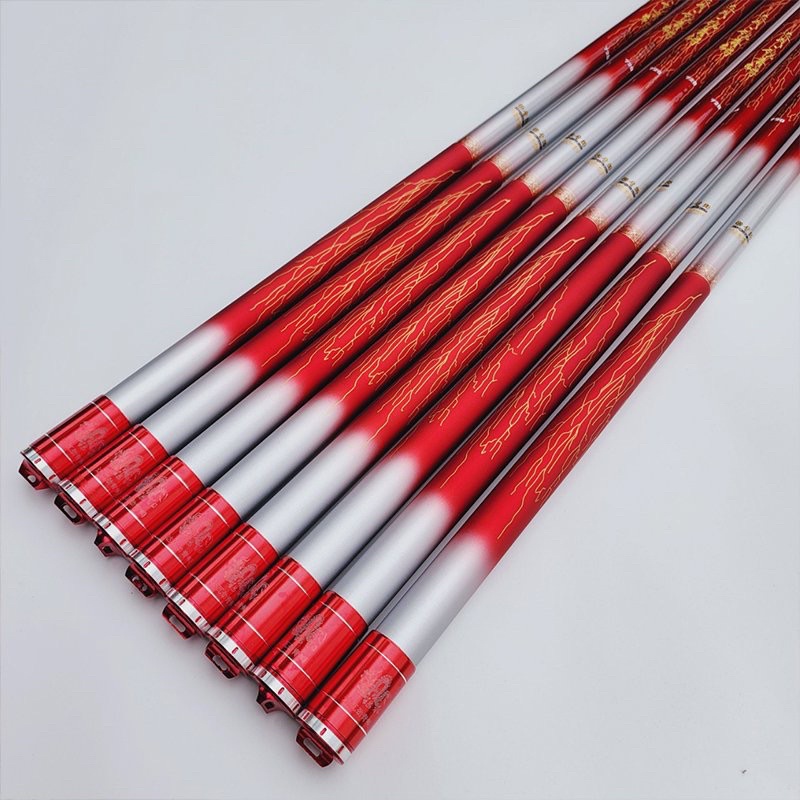 Cần câu tay Hoả Thần 10H phân bổ lực 19 phôi carbon dày