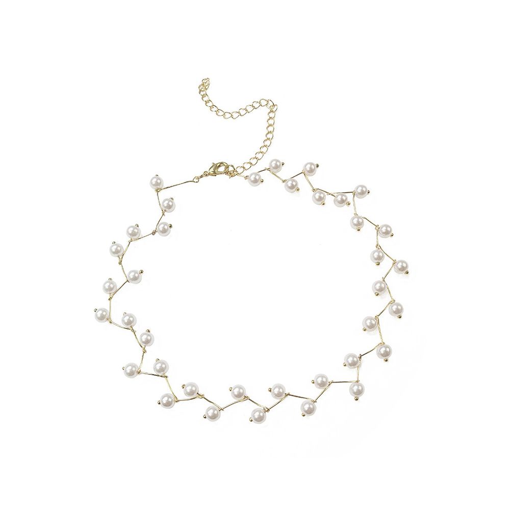 Vòng cổ Chuỗi Hạt Ngọc Trai Nhân Tạo Sang Trọng Cho Nữ