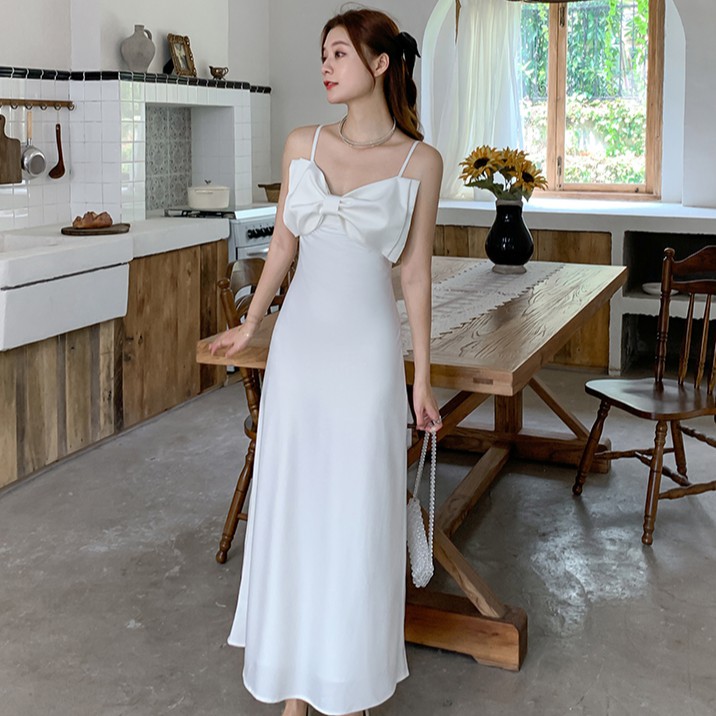 Đầm hai dây dáng xòe Emilyshop ulzzang