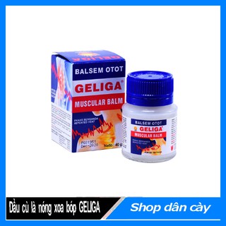 Dầu Cù Là Nóng Xoa Bóp GELIGA INDONESIA 40gram