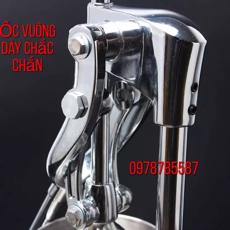 MÁY VẮT CAM 6 KG -ÉP CAM INOX BẰNG TAY