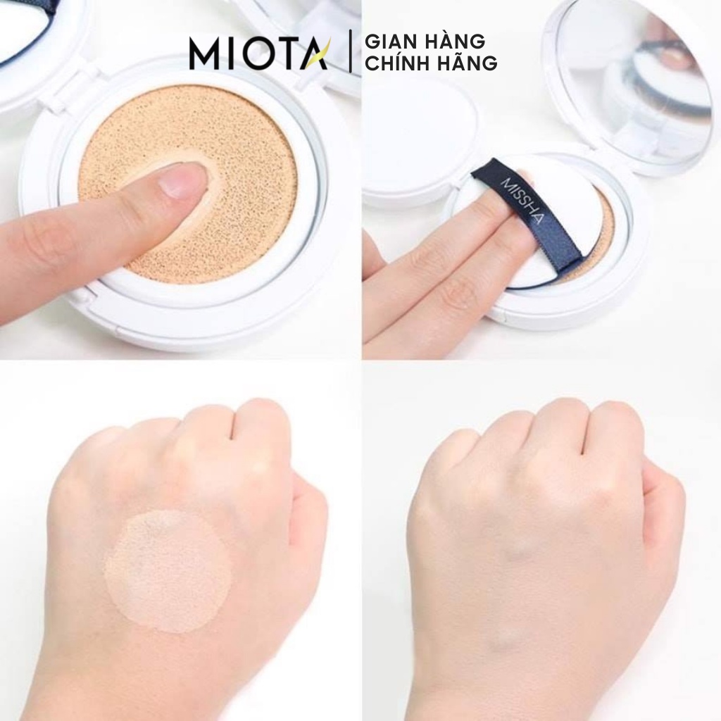 Phấn Nước Siêu Kiềm Dầu Lemonade Supermatte Cushion Missha 15g SPF50+/PA+++ Che Phủ Tốt, Lâu Trôi