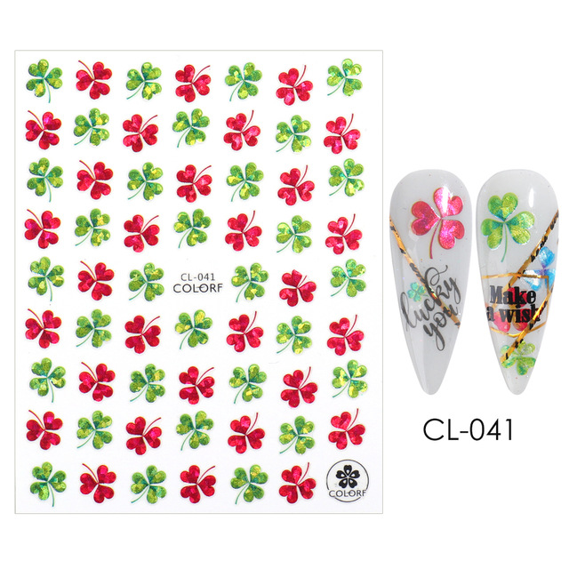 Nhãn Dán Trang Trí Móng Tay Họa Tiết Hoa Đẹp Mắt