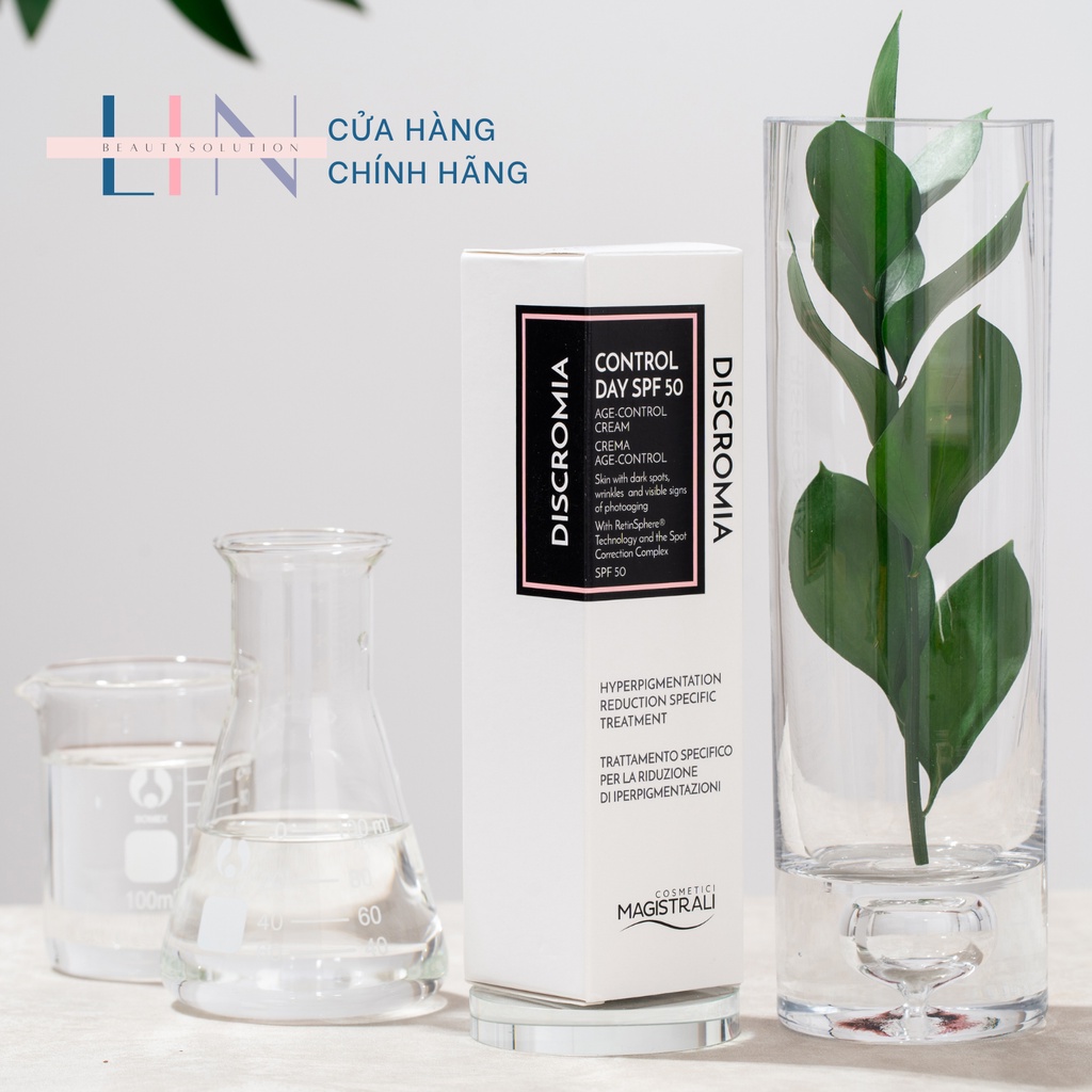 Difa Cooper Discromia control day  50ml - Kem dưỡng sáng da ban ngày, chống nắng chỉ số SPF50