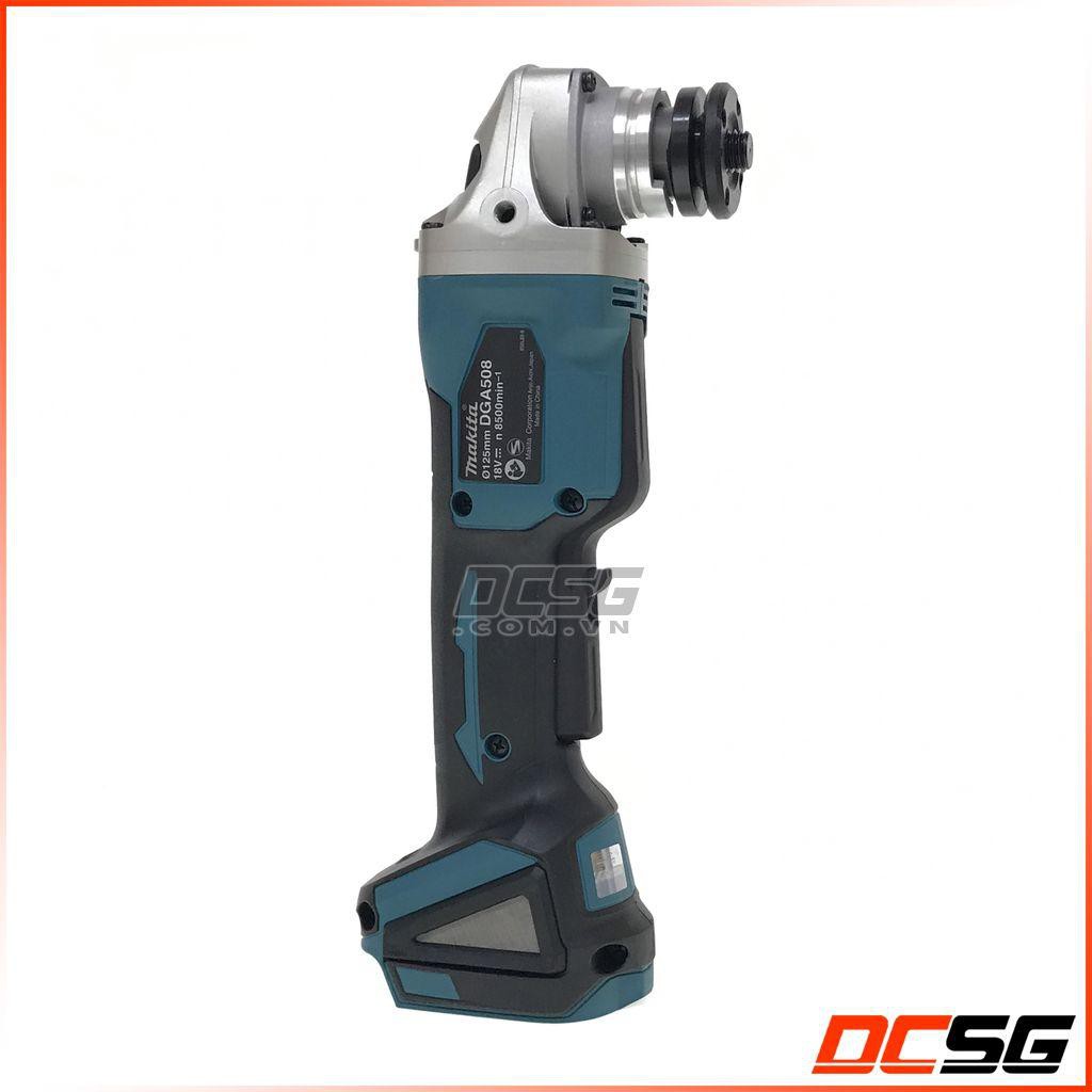 Máy mài góc 125mm dùng pin 18V Makita DGA508RTE