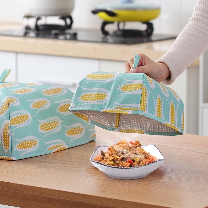 Lồng Bàn Đậy Thức Ăn Giữ Nhiệt Có Thể Gấp Lại Tiện Dụng