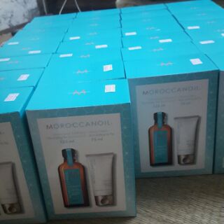 Bộ đôi sản phẩm chăm sóc tóc và chăm sóc da Moroccanoil