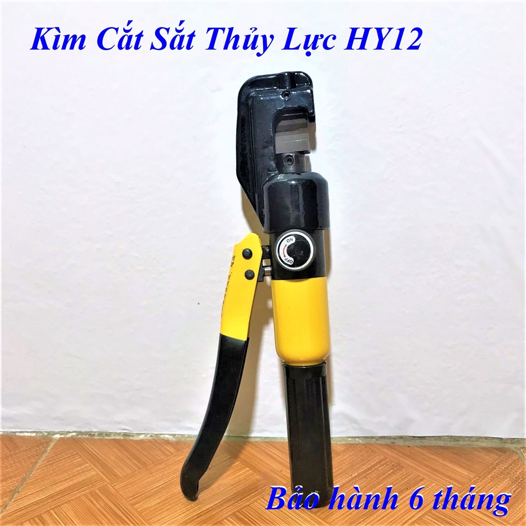 Kìm Cắt Sắt Thủy Lực HY12 - Chuyên Dụng Cắt Sắt, Thép Dạng Khối - Bảo Hành 6 Tháng