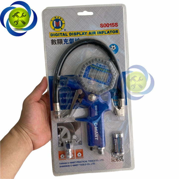 Dụng cụ xịt hơi có đồng hồ điện tử C-Mart S0015S