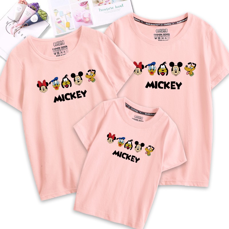 Set áo gia đinh-áo thun gia đình cotton xịn-mẫu mikey siêu hot