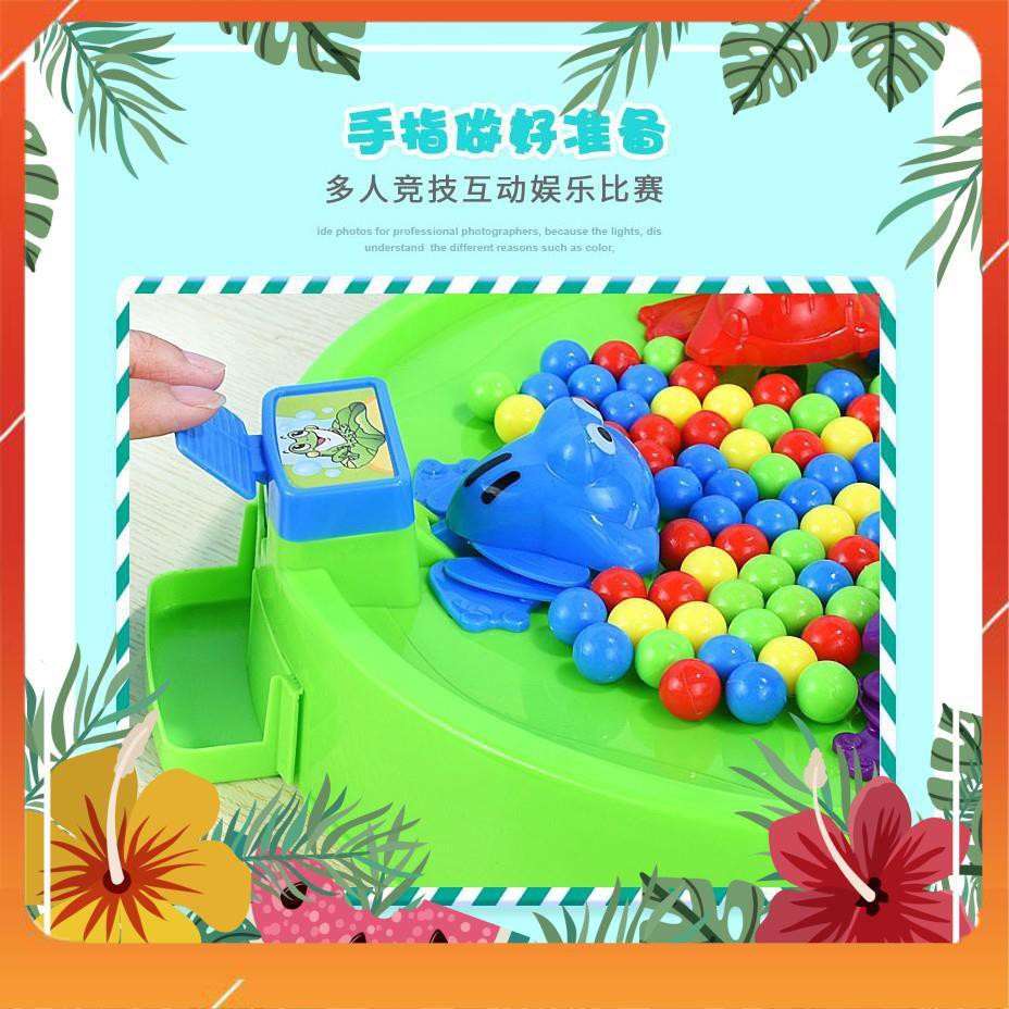 Bộ đồ chơi ếch ăn kẹo nhiều màu 4 người chơi Hungry Frogs  - ẾCh ăn đậu