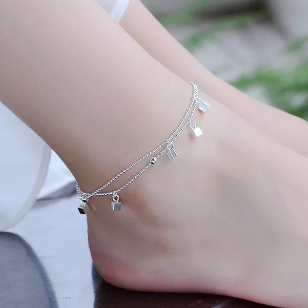 Lắc chân nữ nhiều mẫu đơn giản dễ thương phụ kiện trang sức thời trang hàn nhật  namimi