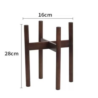 đôn gỗ thông kê chậu cây cảnh