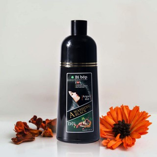 DẦU GỘI ĐEN TÓC PHỦ BẠC BIBOP NHẬT BẢN 500ML