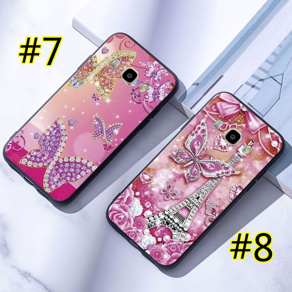 Ốp Điện Thoại Mềm Samsung Galaxy J5 / J7 2015 / 2016 / 2017 Pro Bướm Kim Cương | BigBuy360 - bigbuy360.vn