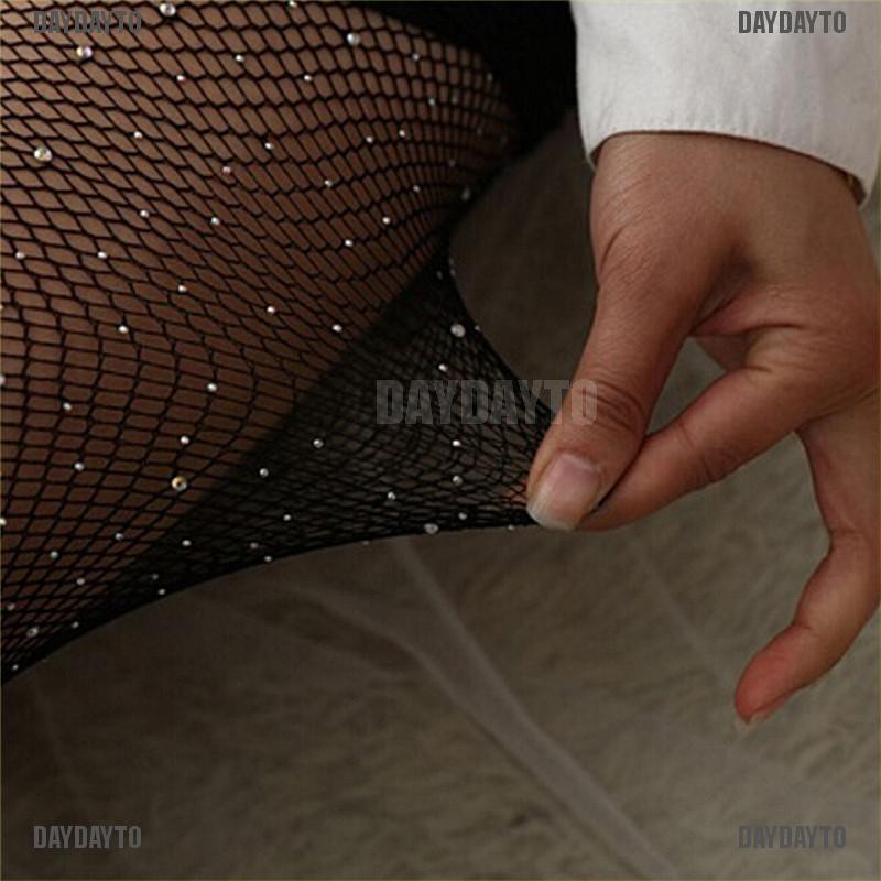 Tất Lưới Đính Đá Pha Lê Mới Cho Nữ