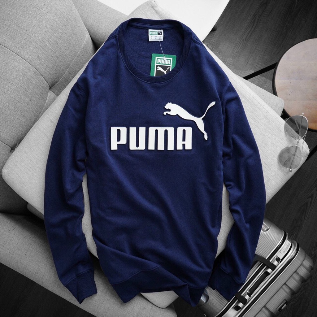Áo sweater nam tay dài, áo thu đông unisex nỉ đẹp thời trang in hình ở ngực mã SW33