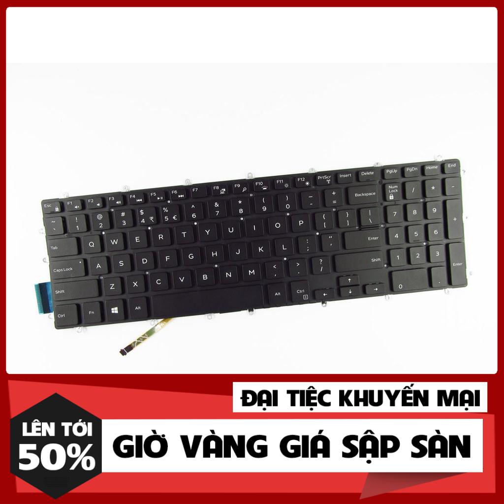 [Mã 253ELSALE hoàn 7% đơn 300K] Bàn phím DELL Inspiron 15 5565 5567 5570 5575 7566 7567 5665 (CÓ ĐÈN LED)