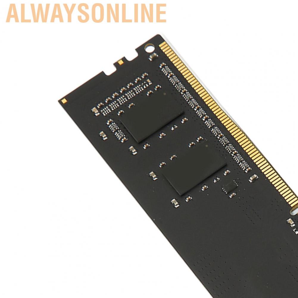 Alwaysonline DDR4 RAM  2666Mhz 240 Pin Fast Heat Dissipation Universal for Desktop Computer PC