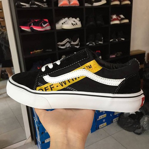 [ Hàng Đẹp Siêu Rẻ ] Giày vans old skool off white đen trắng