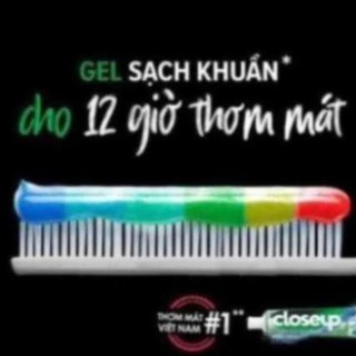 (nh123)  Kem đánh răng Closeup 230gr