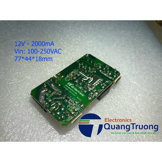 Nguồn không vỏ 12V2000mA / 12V2A