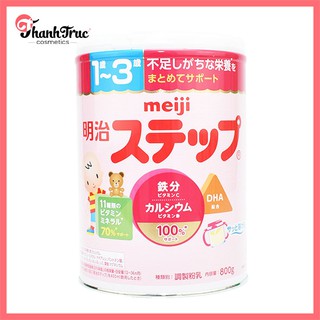 Sữa bột meiji 1-3 nội địa nhật bản 800g