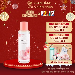 Toner DNA Laco Nước Hoa Hồng Cấp Ẩm Cho Da + TẶNG KÈM MÁY PHUN SƯƠNG