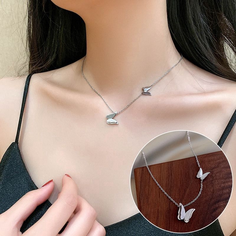 Dây Chuyền Mặt Bươm Bướm Xinh Xắn