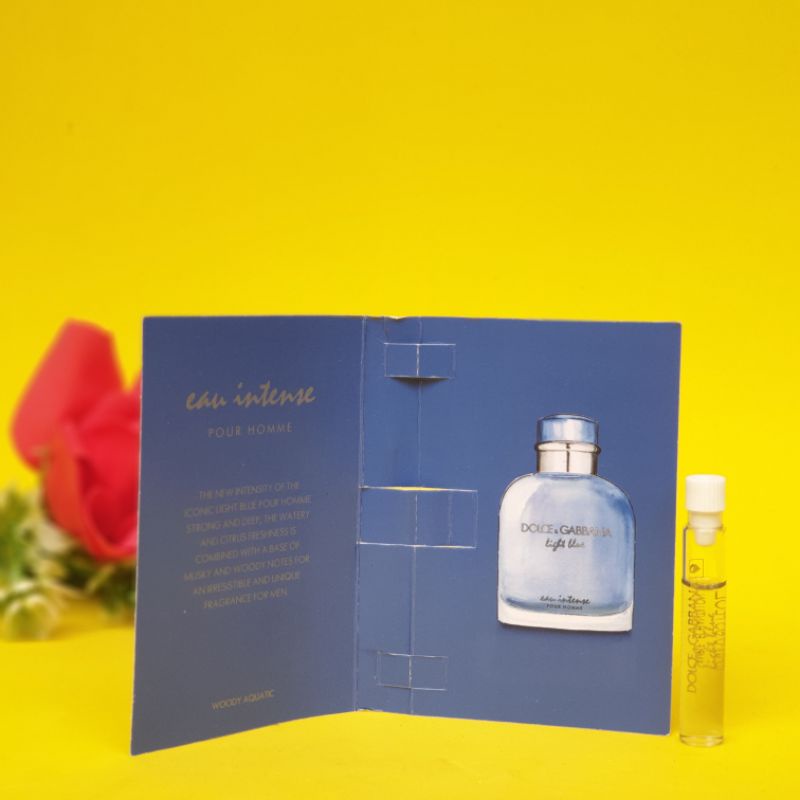 Mẫu Thử NƯỚC HOA NAM LIGHT BLUE POUR HOMME CỦA HÃNG DOLCE&amp;GABBANA 1,5ml