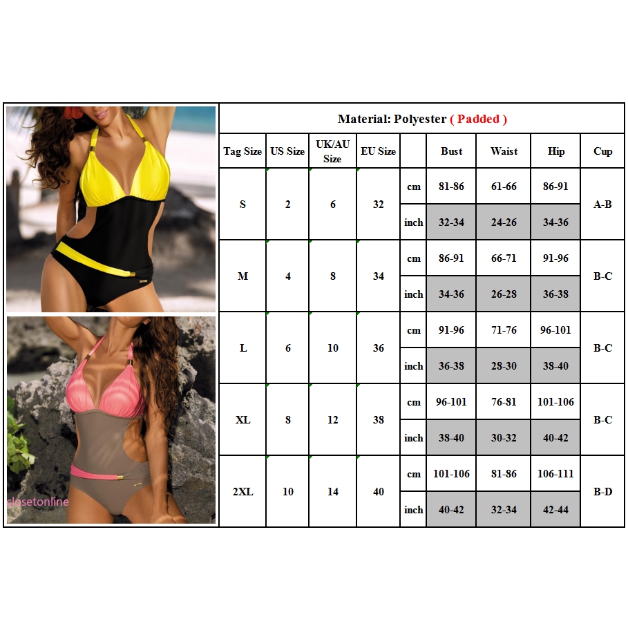 Áo bơi liền quần phối màu quyến rũ cho nữ | BigBuy360 - bigbuy360.vn