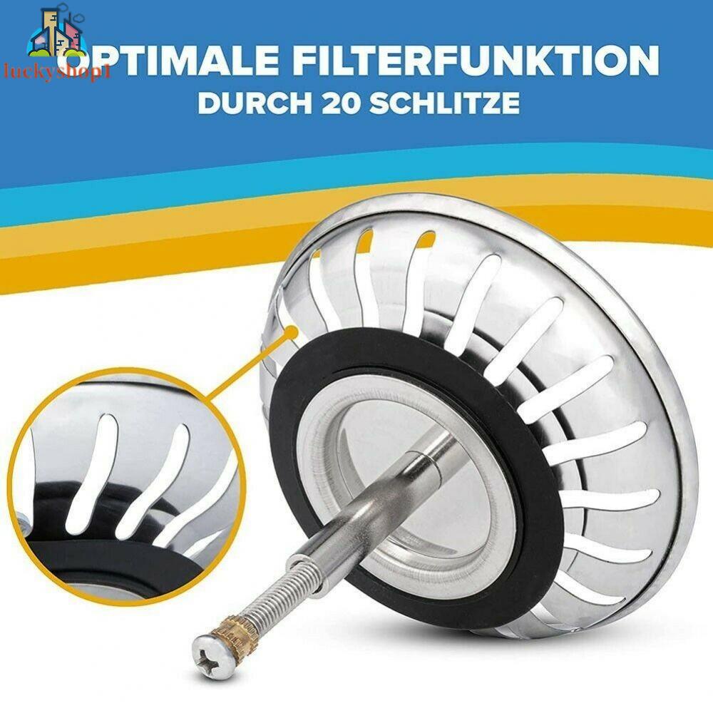 1 Piece for Blanco Replacement Home Kitchen Sink Filter Waste Plug Basin Drain Filter Brand New Sink Vegetable Sink European Style Desk Control Drainer Filter